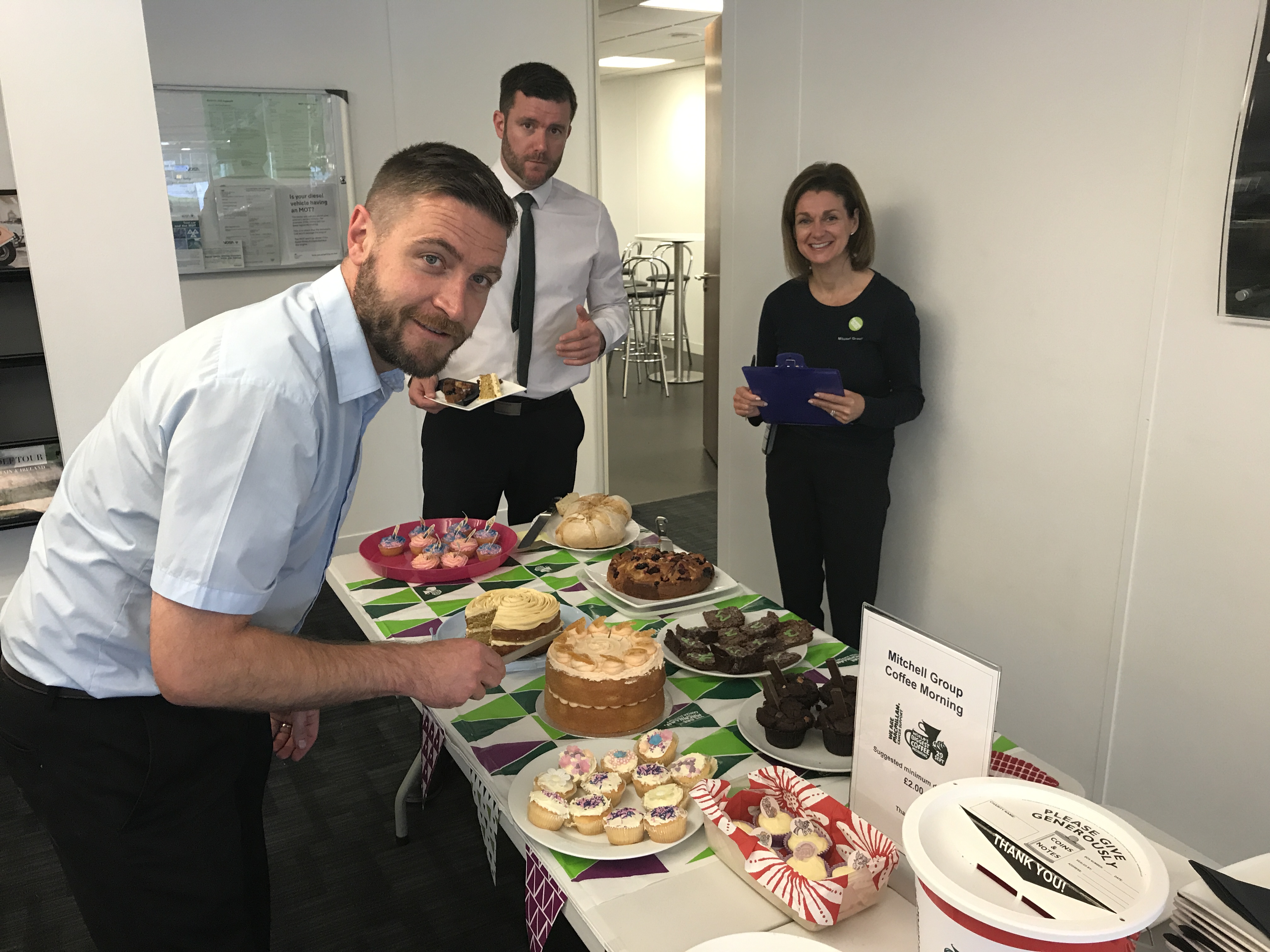 Mazda West Chester >> Macmillan Coffee Morning Mazda West Chester >> Macmillan Coffee Morning