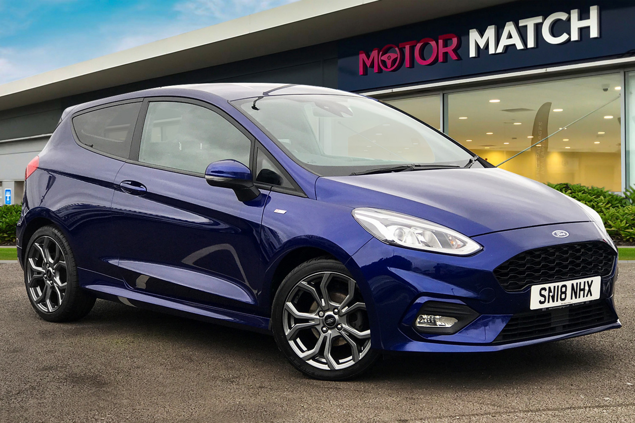 Ford Fiesta 1.0T EcoBoost STLine (s/s) 3dr