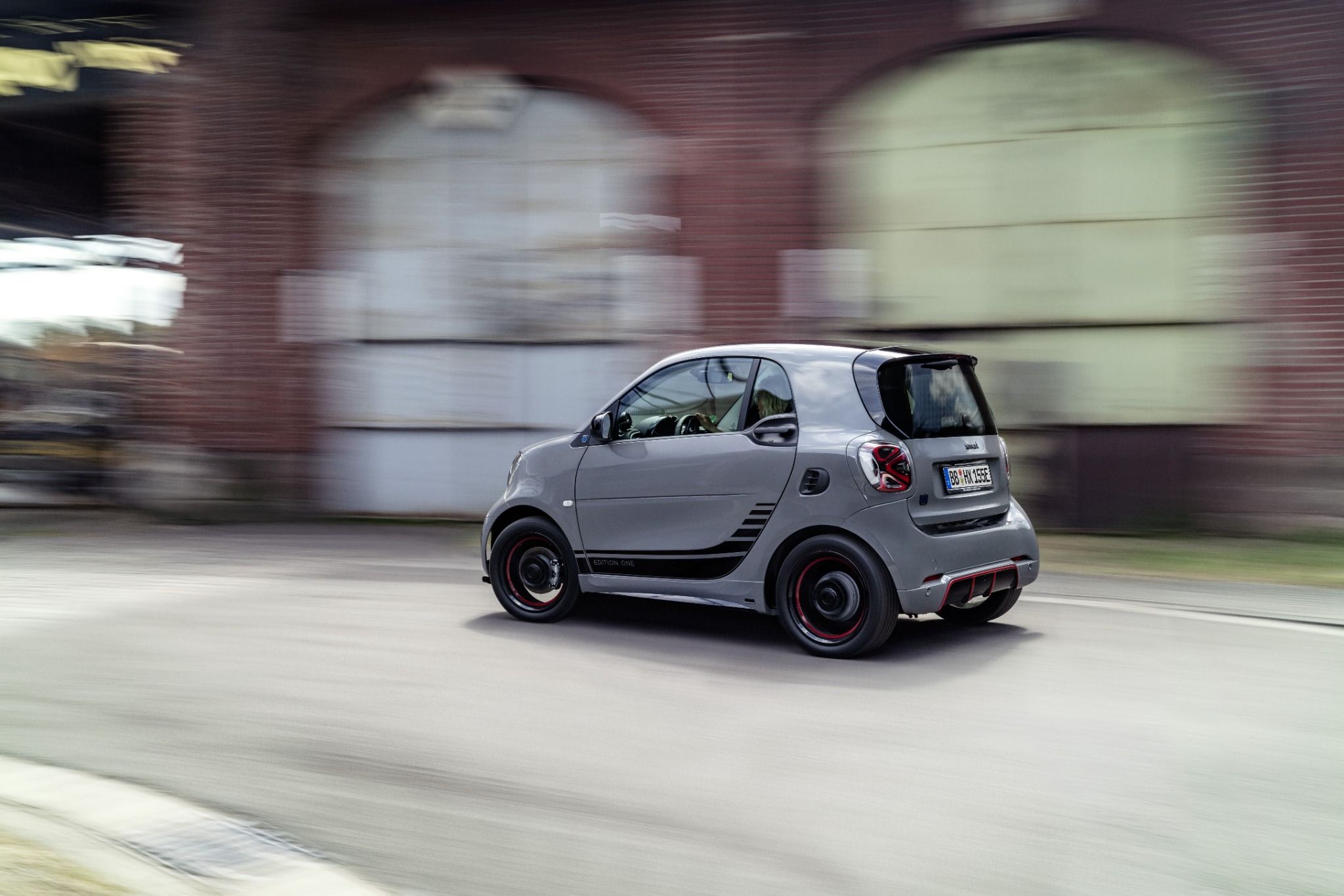 Grey Smart Car Fortwo
