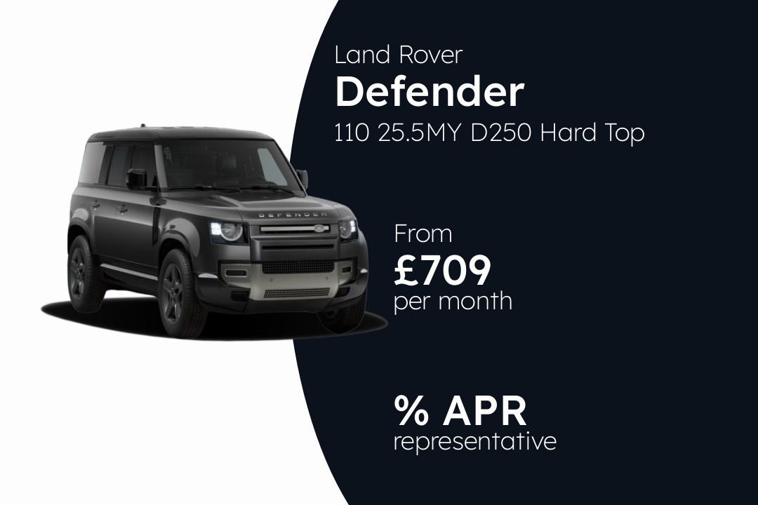 Land Rover Defender 110 25.5MY D250 Hard Top X-Dynamic SE BCH Finance Offer From £709 Per Month.