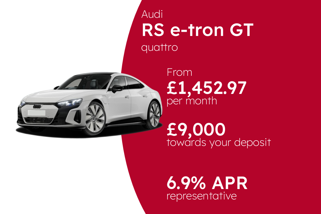 Audi Rs E-Tron Gt quattro PCP Finance Offer From £1,452.97 Per Month. 6.90% APR Representative.