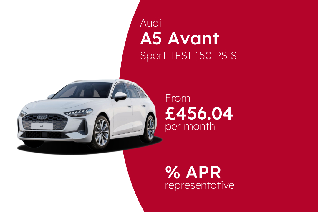 Audi A5 Avant Sport TFSI 150 PS S tronic BCH Finance Offer From £456.04 Per Month.
