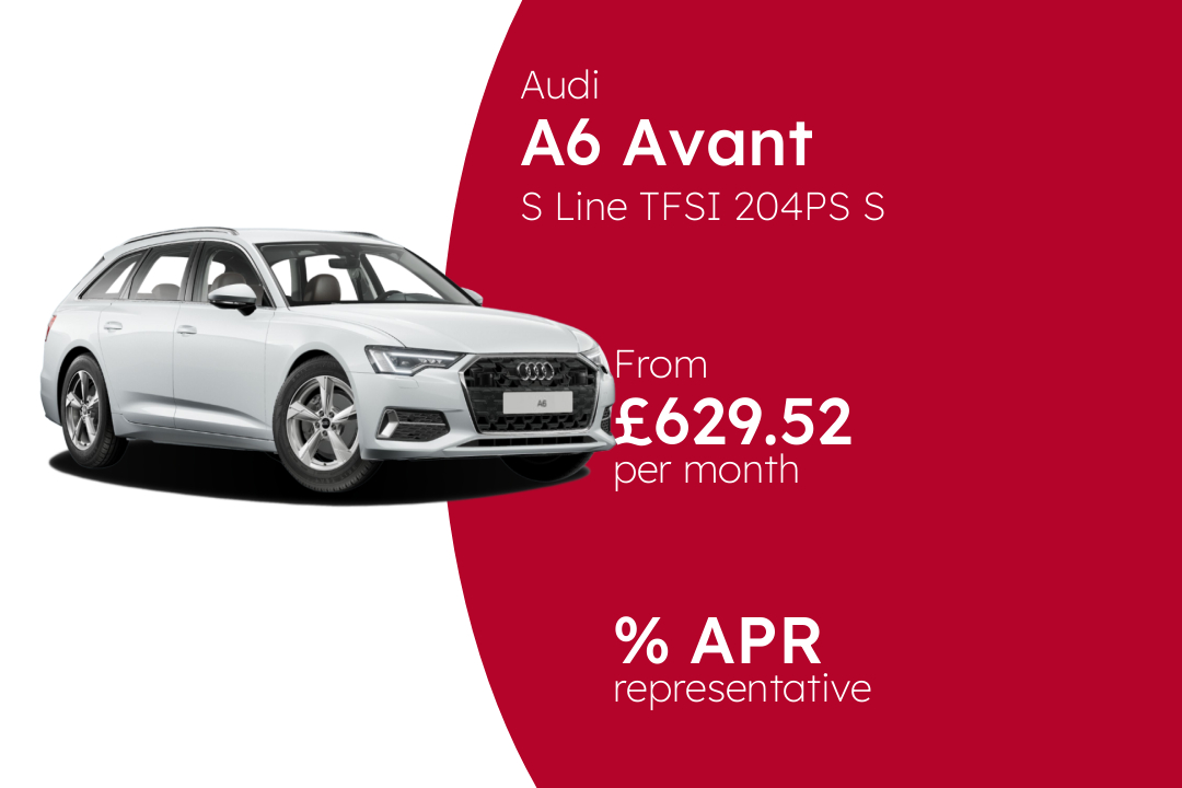 Audi A6 Avant S Line TFSI 204PS S Tronic BCH Finance Offer From £629.52 Per Month.