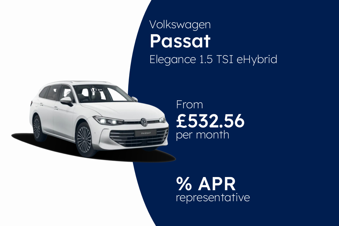 Volkswagen Passat Elegance 1.5 TSI eHybrid 204PS 6-speed DSG BCH Finance Offer From £532.56 Per Month.