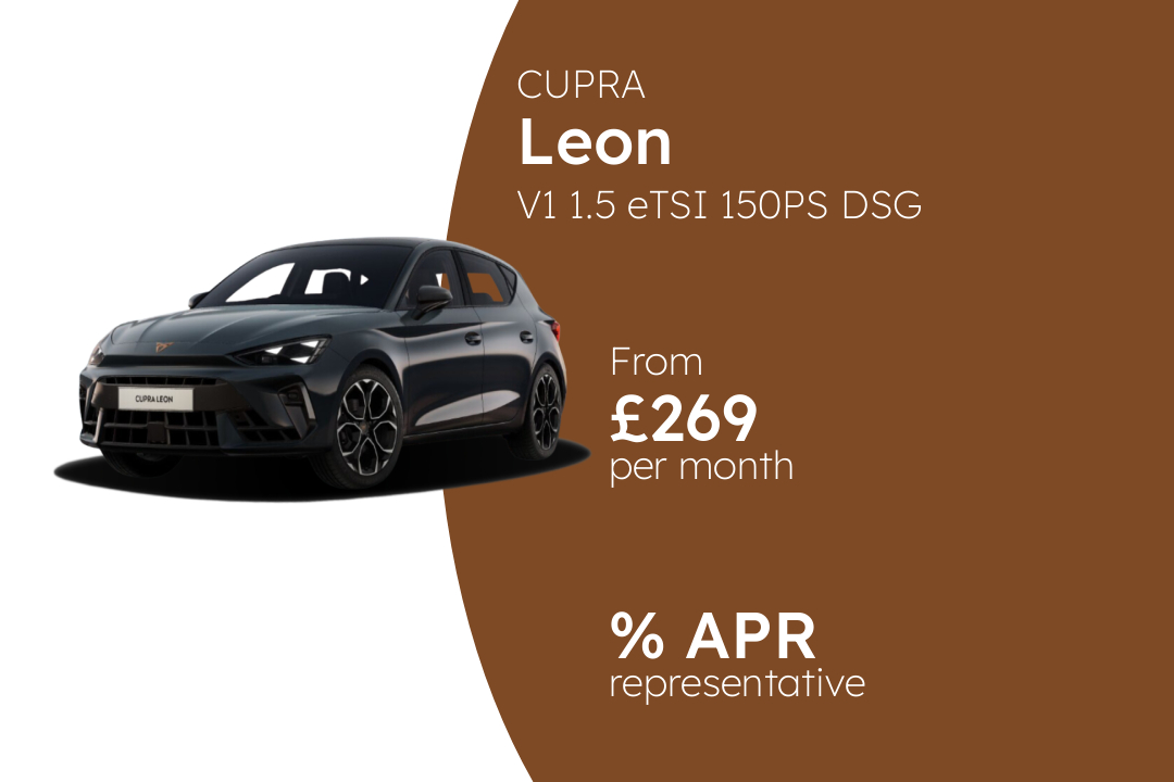 CUPRA Leon V1 1.5 eTSI 150PS DSG BCH  Finance Offer From £269 Per Month.
