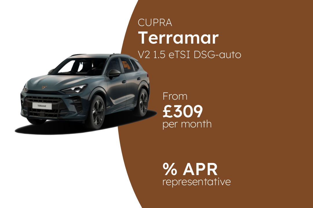 CUPRA Terramar V2 1.5 eTSI DSG-auto 150PS BCH  Finance Offer From £309 Per Month.