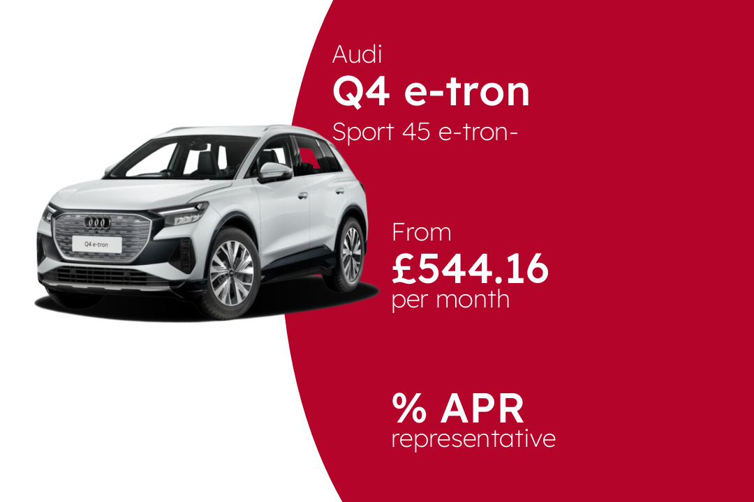 Audi Q4 E-Tron Sport 45 e-tron- Automatic BCH Finance Offer From £544.16 Per Month.