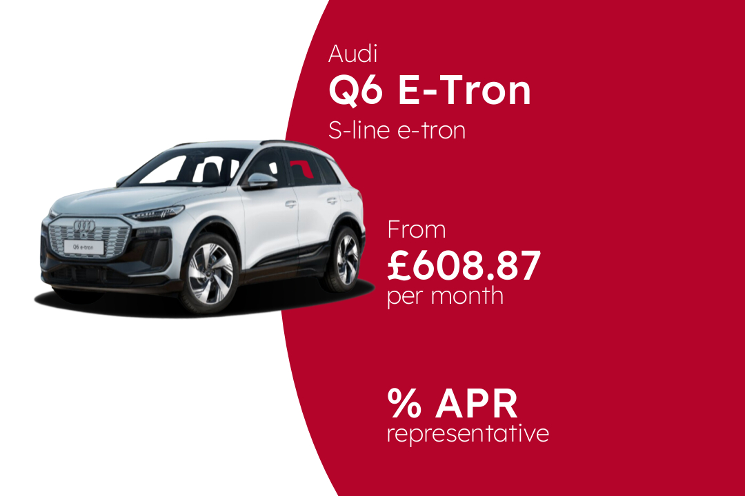 Audi Q6 E-Tron S-line e-tron BCH Finance Offer From £608.87 Per Month.