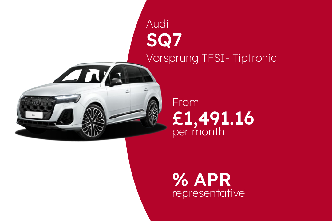 Audi Sq7 Vorsprung TFSI- Tiptronic BCH Finance Offer From £1,491.16 Per Month.