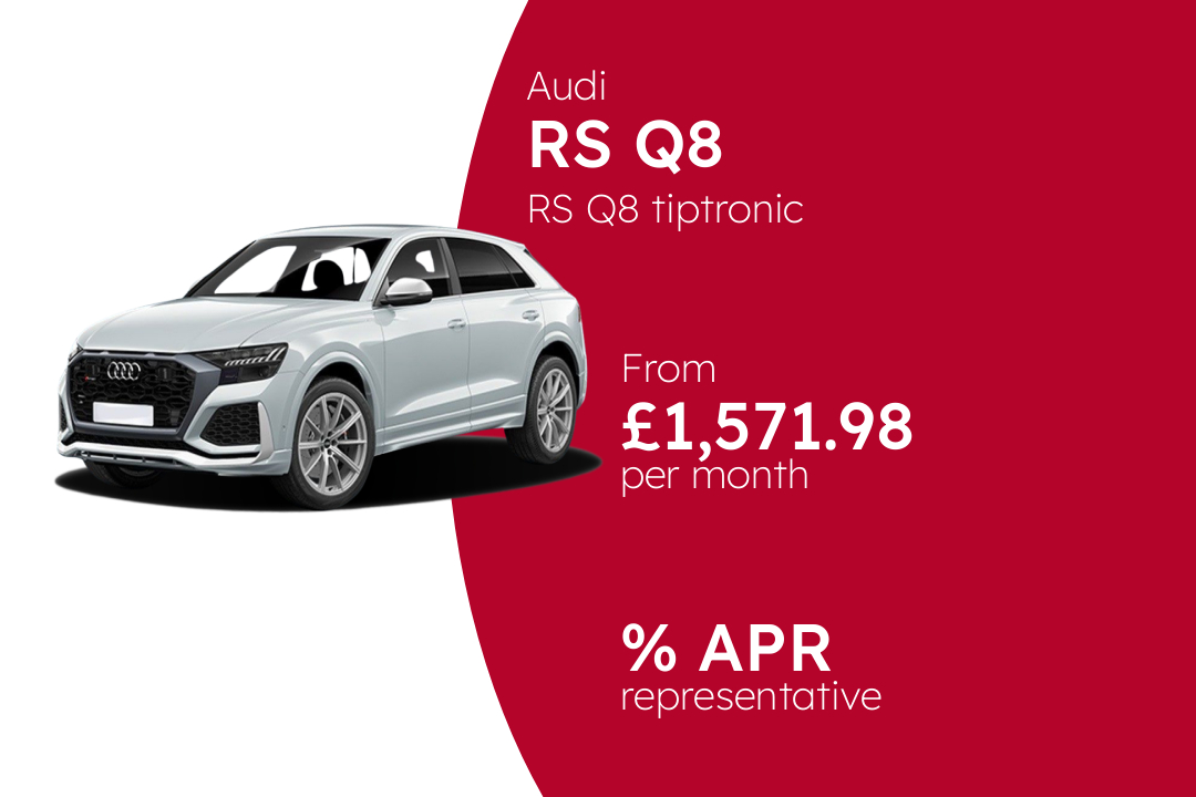 Audi Rs Q8 RS Q8 tiptronic BCH Finance Offer From £1,571.98 Per Month.