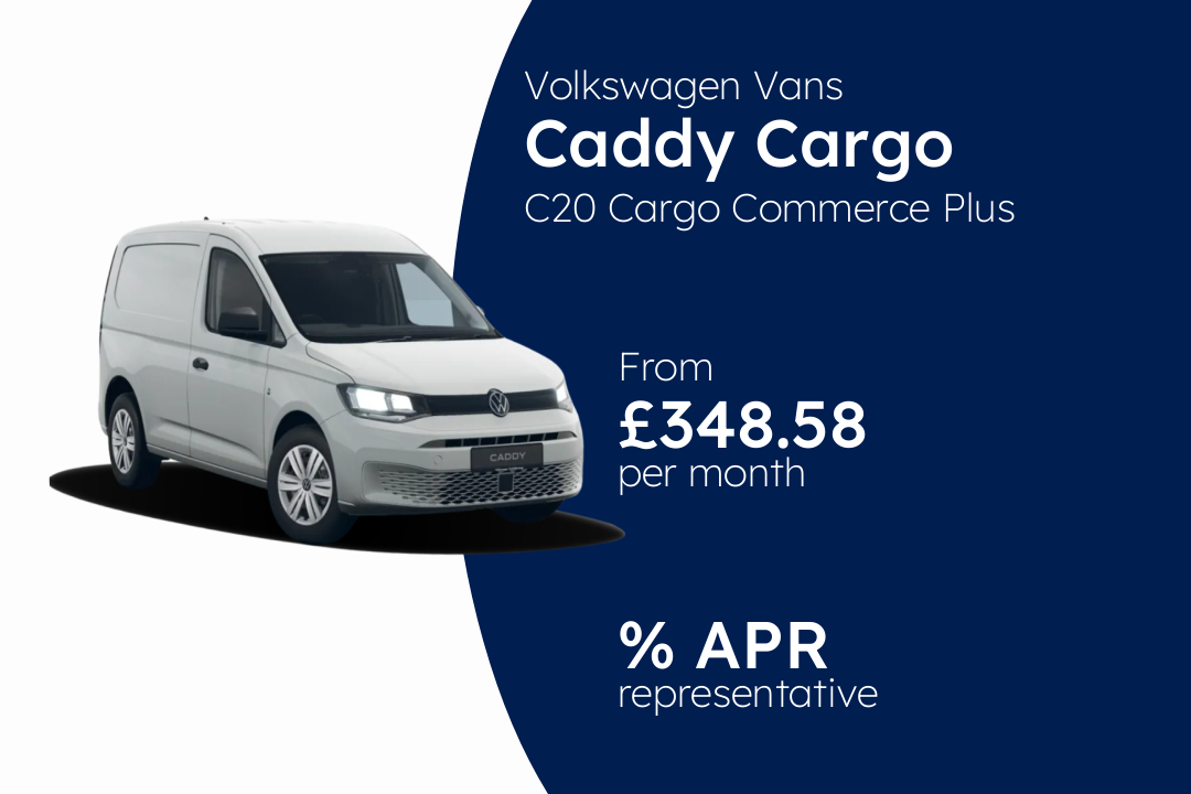Volkswagen Vans Caddy Cargo C20 Cargo Commerce Plus Maxi 102 PS 2.0 TDI 6sp Manual BCH Finance Offer From £348.58 Per Month.